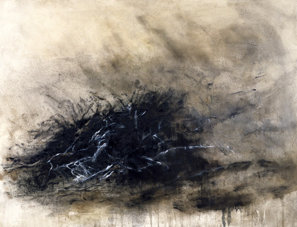 Amas. Mass / Huile sur toile. Oil on canvas. 89x116cm. 2003