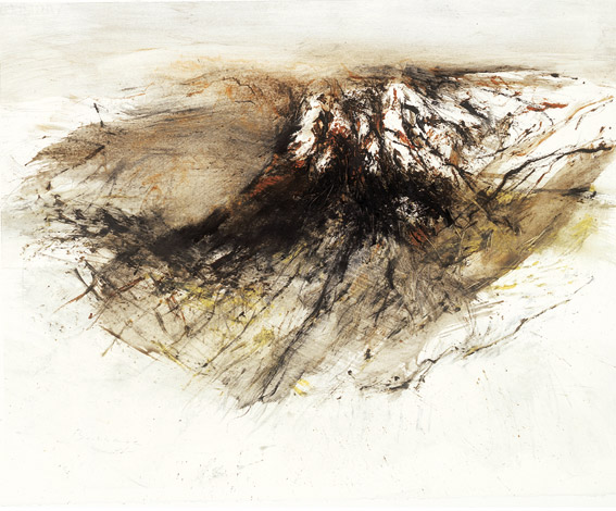 Sans-titre. Untitled / Tempera sur papier. Tempera on Paper. 56,5x71cm. 2005