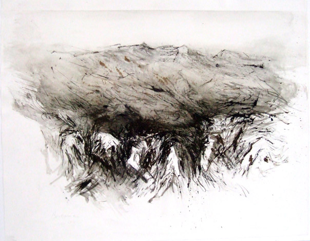 Sans-titre. Untitled / Tempera sur papier. Tempera on Paper. 56,5x71cm. 2005