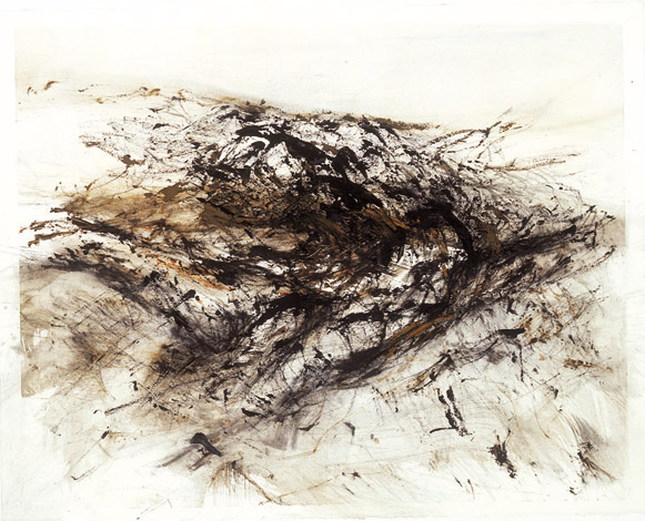 Sans-titre. Untitled / Tempera sur papier. Tempera on Paper. 56,5x71cm. 2005