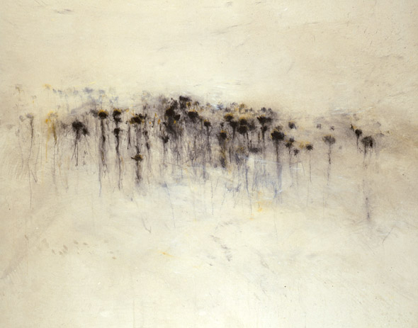 Sans-titre. Untitled. / Tempera sur toile. Tempera on canvas. 114x146cm. 2008