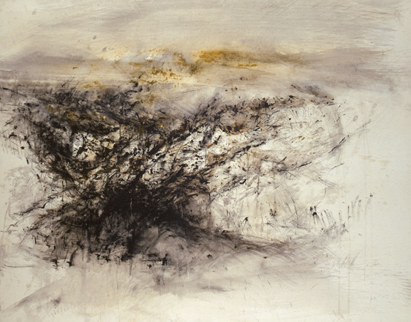 Sans-titre. Untitled. / Tempera sur toile. Tempera on canvas. 114x146cm. 2008