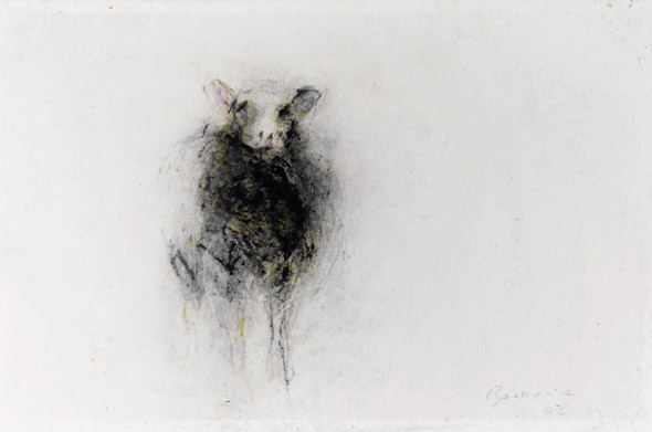 Sans-titre. Untitled / Tempera sur papier. Tempera on paper. 18x27,5cm. 2007