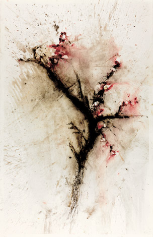 Sans-titre. Untitled / Tempera sur papier. Tempera on paper. 102x66cm. 2009