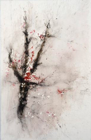 Sans-titre. Untitled / Tempera sur papier. Tempera on paper. 102x66cm. 2009