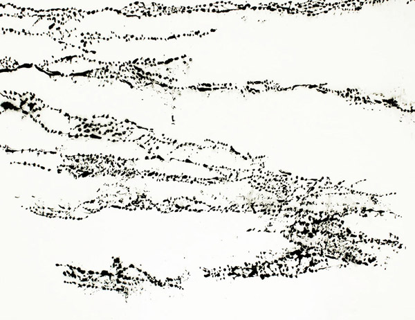 Géométrie variable III - Variable geometry III / Huile sur toile - Oil on canvas. 89 x 116 cm. 2014